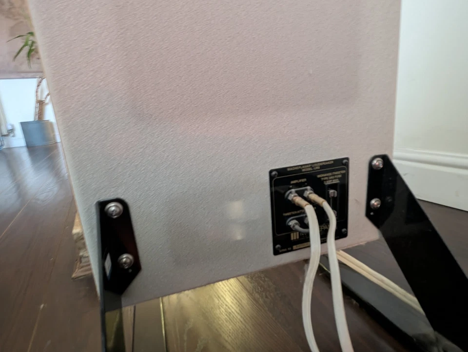 Magnepan LSR Magneplanar Loudspeakers - White - Collection Only - Image 3 of 4