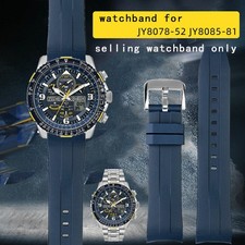 22mm Watchband Strap for Citizen 2nd Gen. JY8078-52 8085-81 Rubber Silicon