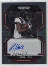 2023 Panini Prizm Draft Picks 2022 Update Justin Hall #RA-JHA Auto fm0