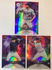 2016 BOWMAN PLATINUM PURPLE🌈 /250 CLAYTON KERSHAW FREEMAN BETTS DODGERS LOT