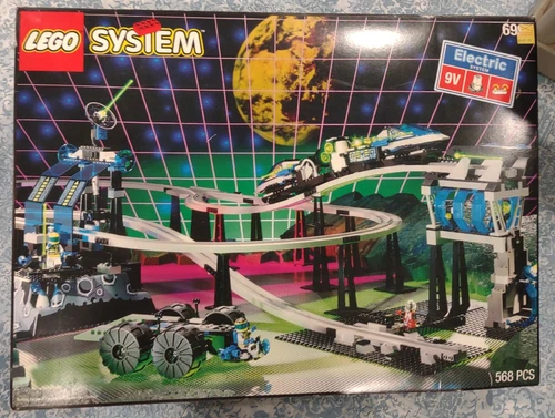 LEGO 6991 Unitron Monorail Transport Base USED 100% Complete w/ Box