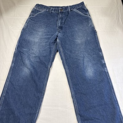 JEANS CARPENTER Blue 36x30  Painter HAMMER LOOP VINTAGE SEARS ROEBUCKS