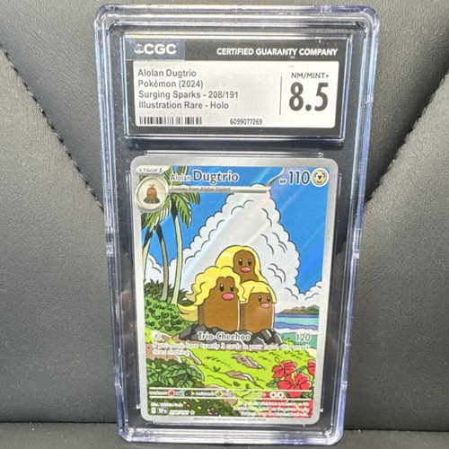 Alolan Dugtrio graded CGC 8.5 for sale on eBay