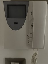 Urmet Domus Arco 1715 Arco Videocitofono con 4,5" Schermo Monocolore - Bianco