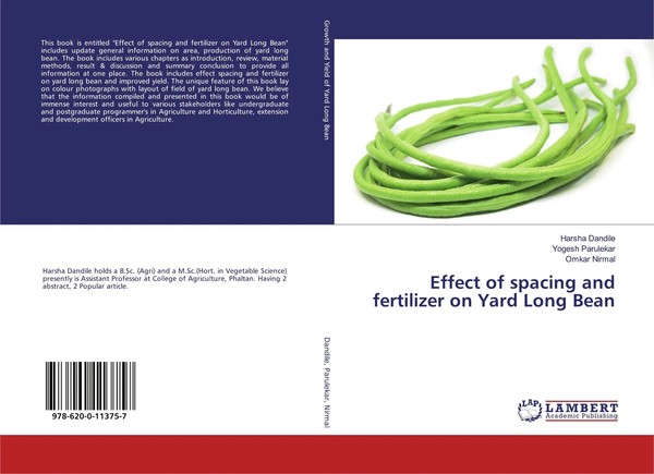 Harsha Dandile (U. A.) | Effect Of Spacing And Fertilizer On Yard Long Bean-image