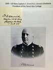 1899 - US NAVY - Civil War Officer's Signature - Captain F. (French) E. CHADWICK