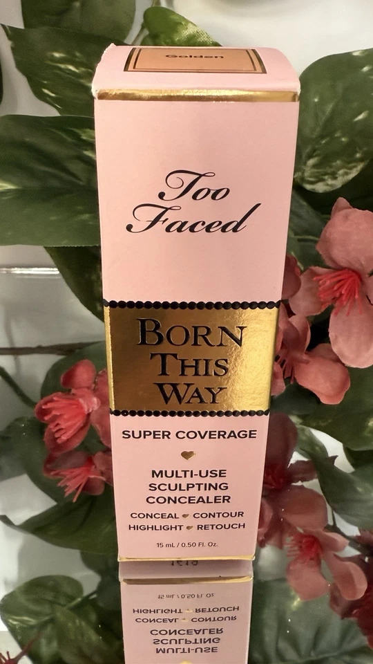 Too Faced Born This Way Super Coverage  Longwear Concealer Golden AUTHENTIC - Image 4 of 4