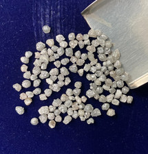 natural loose diamond uncut raw diamond lot 2+tcw scoop, 1.5-4.5mm