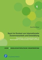 Sport Im Kontext Von Internationaler Zusammenarbeit Und Entwicklung | Deutsch