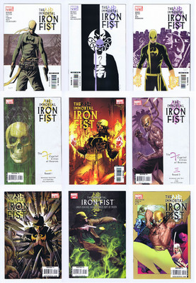 Marvel Comics THE IMMORTAL IRON FIST (2006) 3-24 [U PICK] Brubaker Fraction Aja