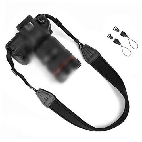 Camera Strap Padded Shoulder Neck Camera Strap with Quick Release Buckles for