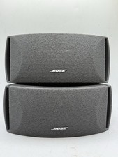 Set Of 2 Bose Cinemate AV 3-2-1 Media Center Speakers ONLY No Cords UNTESTED