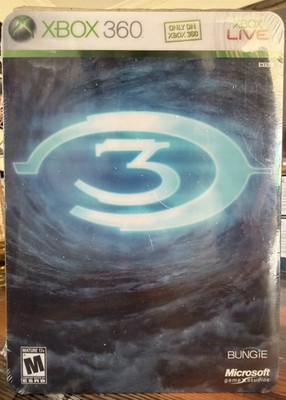 Xbox 360 Halo 3 Limited Edition SEALED (DO NOT SELL BEFORE 9/25/07), steelbook