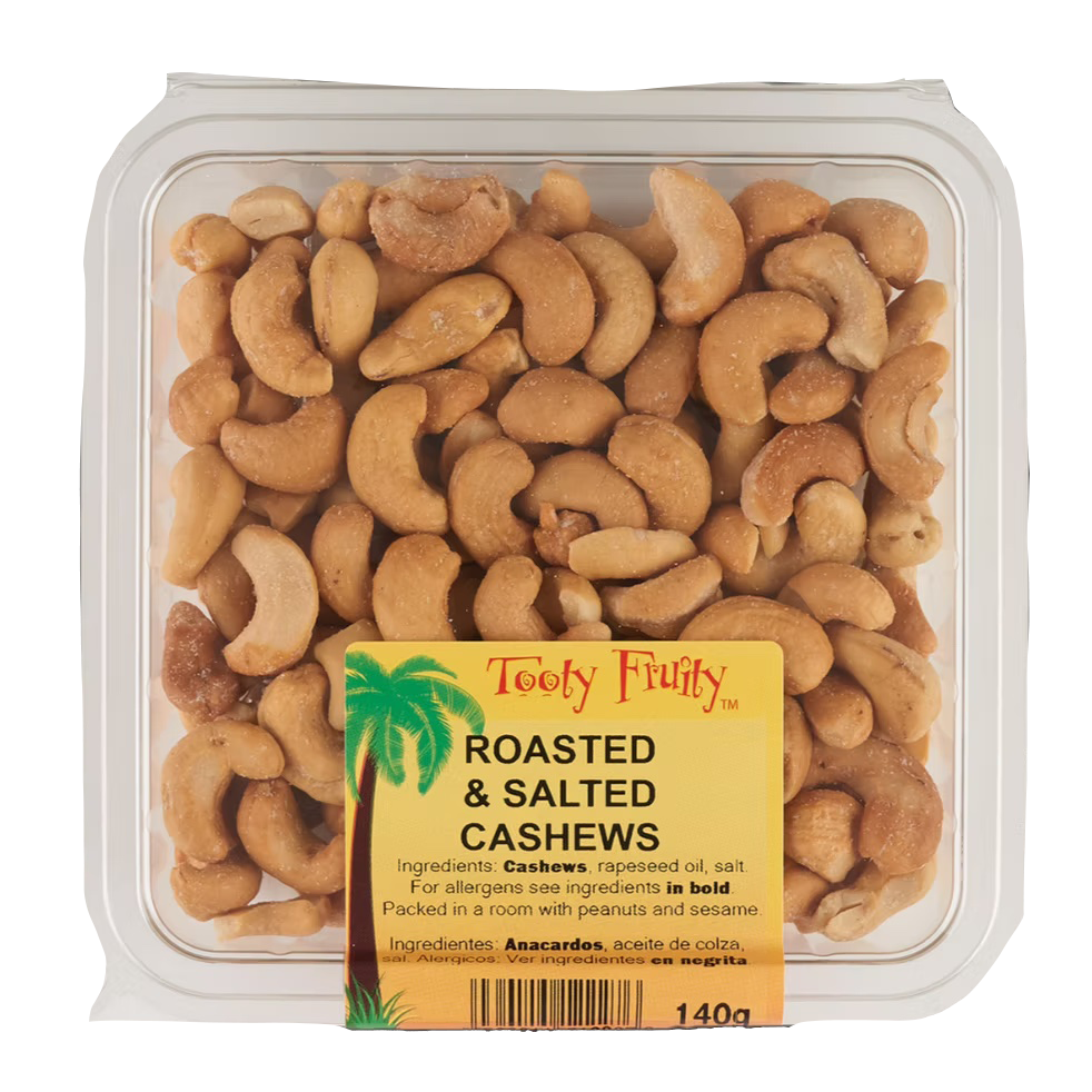 Tooty Fruity Roasted Cashews 140g - Pack of 3