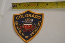 LOT #34  COLORADO DEPARTMENT OF CORRECTIONS NIL SINE NUMINE POLICE PATCH
