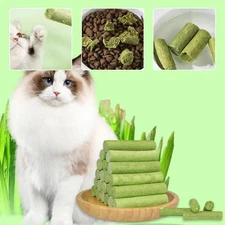 *.NEW Cat Grass Sticks For Indoor Cat Grass Chew Sticks Teeth Hot~ Chew B2D3