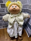 Appalachian Art Cabbage Patch doll With Lemon Blonde Hair, Blue Eyes And Dimple