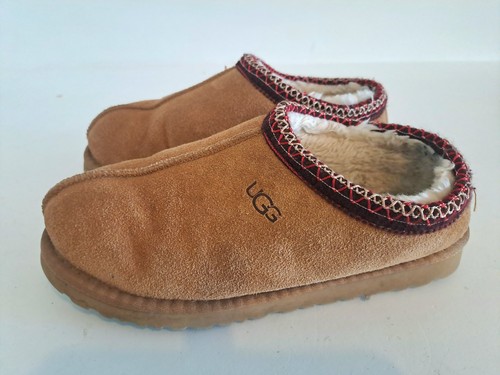 UGG AUSTRALIA TAZZ CHESTNUT SLIPPERS SIZE UK 6 IN GOOD CONDITION. - Picture 7 of 12