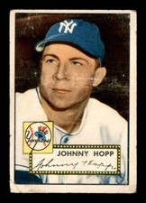 1952 Topps #214 Johnny Hopp   G/VG X3498503