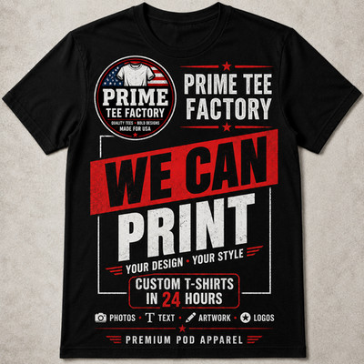 Custom  Single-Sided  T-Shirt Print Your Photo Logo Text Gildan/ Comfort Color