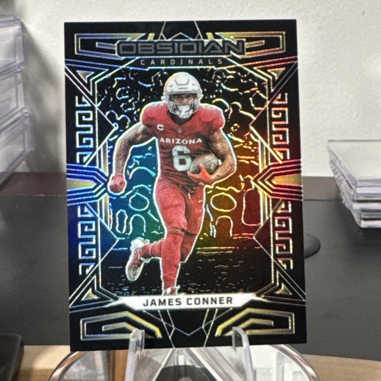 2023 Panini Obsidian James Conner #1 Arizona Cardinals 6/10 # MATCH! 💎🔥