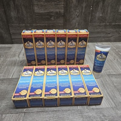 Lot of (12) .05 oz Dr Smiths Diaper Rash Ointment Trial/Travel Size 6oz Total