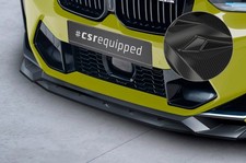 Cup Spoiler Lippe Front Carbon Look für  BMW X3 (F97) CSL678-C