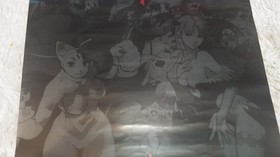 Vampire Savior Sega Saturn B2 Promo Poster JPN Import Capcom 1997 Playstation