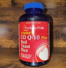 Puritan's Pride Q-Sorb  Coenzyme CoQ10 Plus Dietary 120 Count Softgels