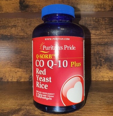 Puritan's Pride Coenzyme CoQ10 Plus Dietary 120 Count Softgels