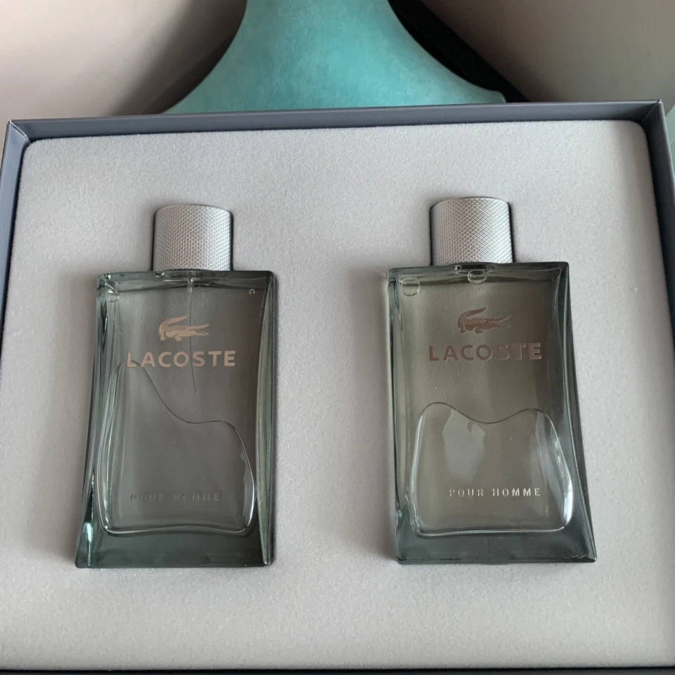 VINTAGE RARE LACOSTE ORIGINAL X 2 PIECE GIFT SET EDT & AFTER SHAVE LOTION NIB - Image 3 of 4
