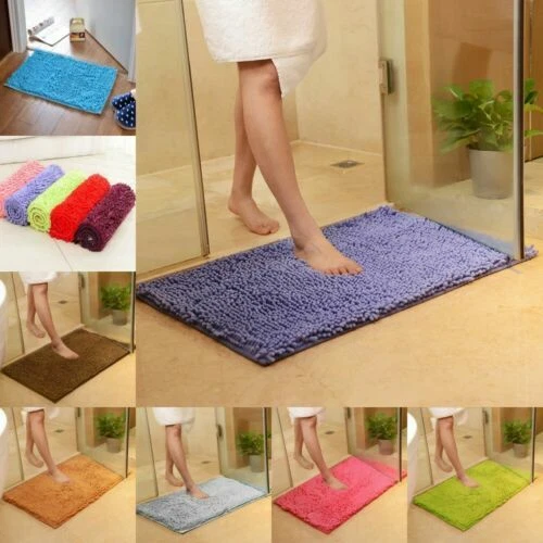 Rechteckige Badvorleger, Badteppiche