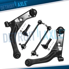 6pc Front Lower Control Arm Tie Rod Sway Bar Kit for Ford Escape Mazda Tribute
