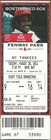 CC Sabathia Win #175  8/30/2011 Yankees at Red Sox Full Ticket Rivera Save #594 — photo 1
