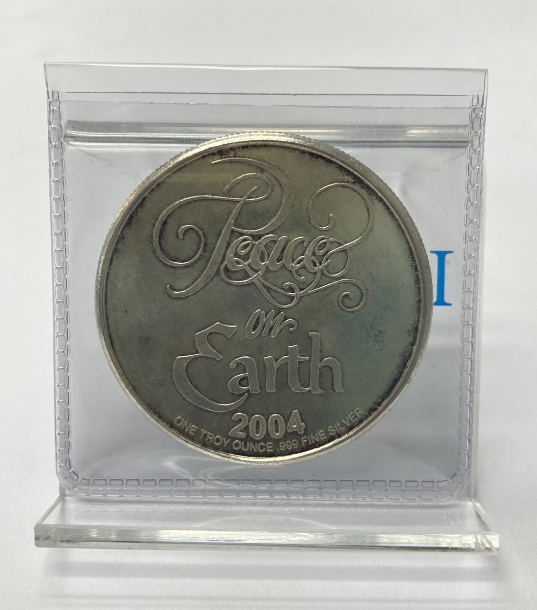 2004 Merry Christmas #40 1 oz .999 Fine Silver Round | eBay