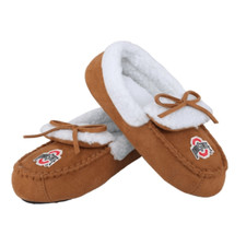 FOCO Ohio State Team Logo Moccasin Slippers