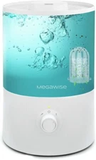 MEGAWise Cool Mist Humidifiers with Water Filter for Babies, Bedroom, Nursery,