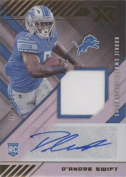 2020 Panini XR D'Andre Swift #RSA-DS