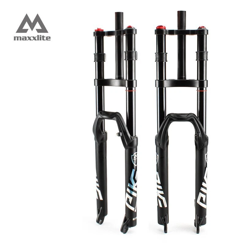 26 27.5 29 "bicycle Front Fork Mountain Bike Double Shoulder Suspension QR Fork - Image 3 of 4