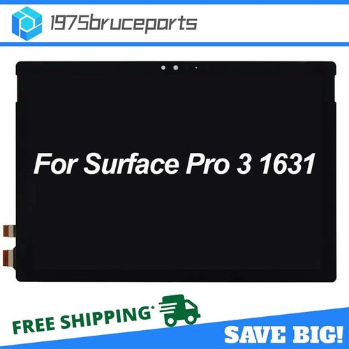 Microsoft Surface PRO 3 1631 V1.1 Display LCD Touch Screen Digitizer LTL120QL01 - Afbeelding 1 van 5