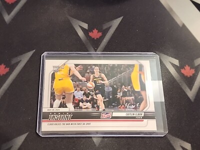 Caitlin Clark RC 2024 Panini Instant Rookie Card #35 First 30 Point Game
