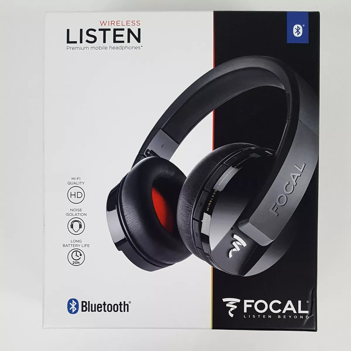 Focal – Listen Wireless Bluetooth Closed Back Headphones - (OPEN BOX)