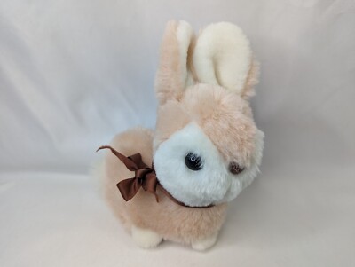 Kuny Brown Rabbit Plush Bunny 8 Inch 1989 Stuffed Animal Toy