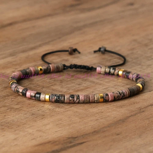 Minimalist Dainty Crystal Assorted Natural Gemstone Beads Healing Reiki Bracelet - Picture 38 of 60