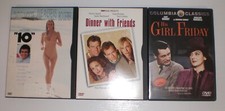dvd lot of 3 - 10, Dinner with Friends, 1940 His Girl Friday - romance comedy