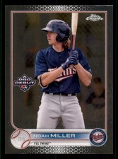 2022 Topps Pro Debut Noah Miller #PDC-61 Chrome FCL Marlins