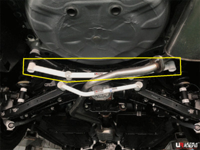 Ultra Racing 4-Point Rear Lower Bar for SUBARU FORESTER SK 2.0 '18 (UR-RL4-4105)