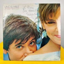 gianni morandi uno su mille, autografato - VINILE lp 33