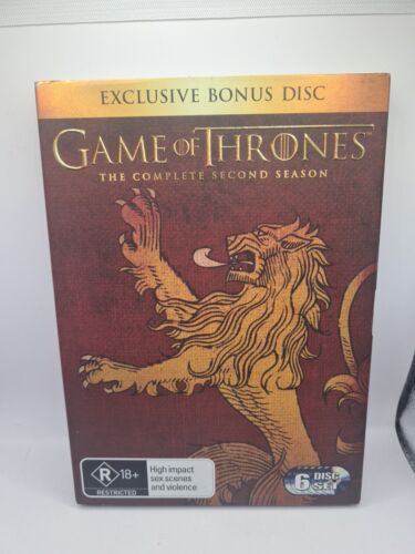 Game Of Thrones : Season 2 (DVD, 2012) Bonus - Like New - Free S. - #29 - Picture 1 of 9