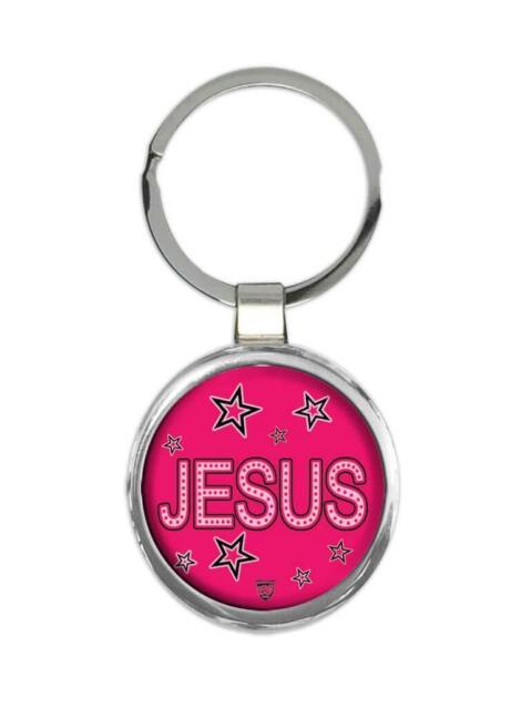 Gift Keychain : Jesus Savior Christian Religious Catholic God Faith